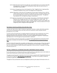 Application for Health Maintenance Organization License in Louisiana - Louisiana, Page 2