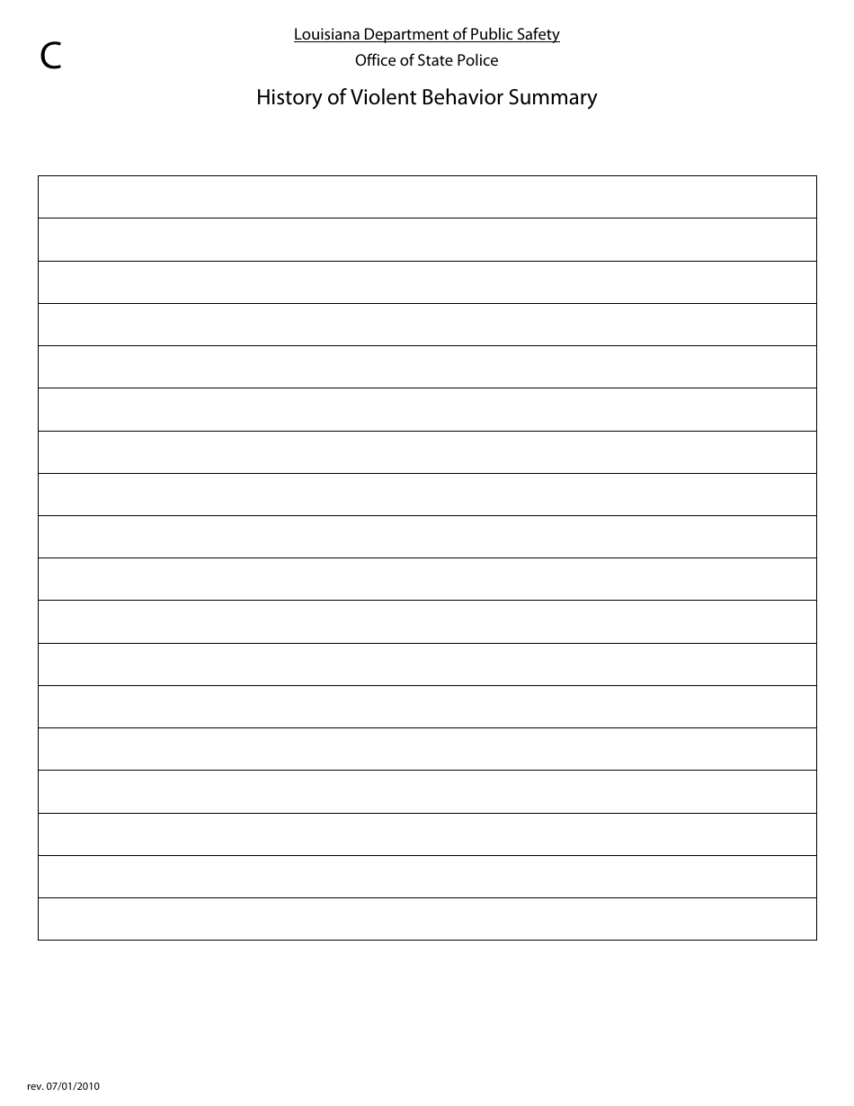 Form A Authorization for Release of Medical and Personal Information - Louisiana, Page 3