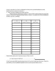 Tier Two Inventory Form Fees Calculation Worksheet - Louisiana, Page 2