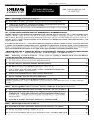 Form R-620-965 IRC Section 965 Income &amp; Fit Deduction Worksheet - Louisiana, Page 2
