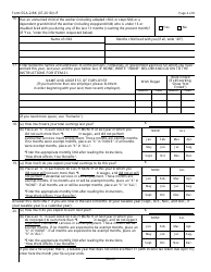 Form SSA-2-BK Application for Wife&#039;s or Husband&#039;s Insurance Benefits, Page 4