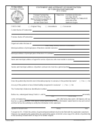 Form SS344 Statement and Affidavit of Registration of Foreign Partnership - Louisiana, Page 2