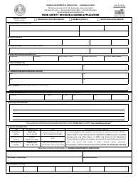 Document preview: Food Safety Division License Application Form - Georgia (United States)