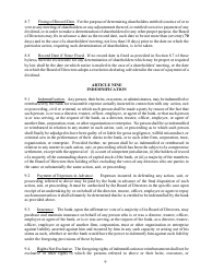 Standard Bylaws for Banks - Georgia (United States), Page 13