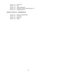 Standard Bylaws for Banks - Georgia (United States), Page 4