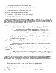 Add-A-site Checklist - Administrative Sponsors (Adding Traditional Child/Adult Facilities) - Georgia (United States), Page 3
