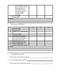 Lead-Based Paint Abatement Inspection Checklist - Georgia (United States), Page 3