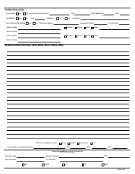 Long-Term Care Facility &amp; Iid - Serious Injury Incident Report - Illinois, Page 2