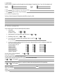 Form CFS604 Medical Evaluation of an Adult in a Foster or Adoptive Home - Illinois, Page 2