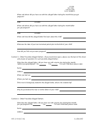 Form HFS2119 (IL478-0357) Paternity Affidavit - Illinois, Page 2