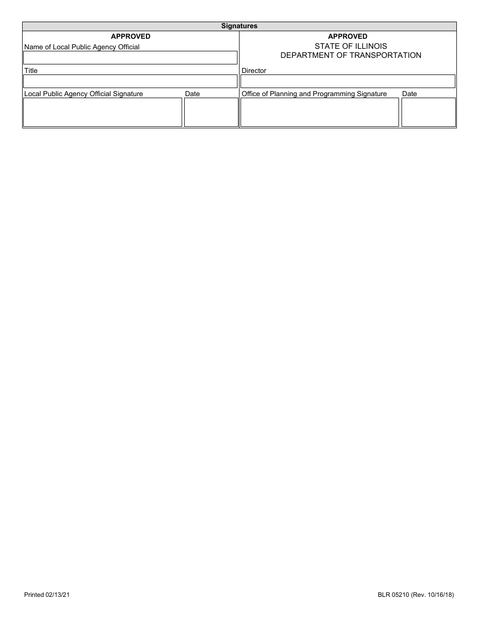 Form BLR05210 Jurisdictional Transfer Agreement (State and Local Public Agency) - Illinois, Page 2