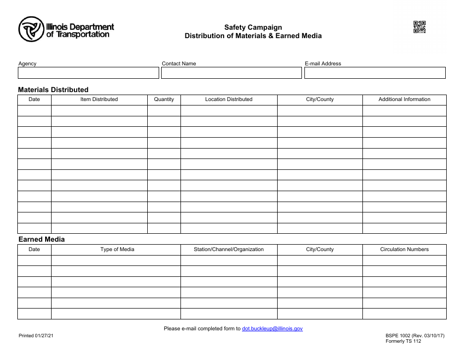 Form BSPE1002 - Fill Out, Sign Online and Download Fillable PDF ...