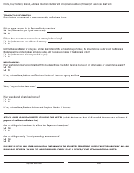 Form SEC323.2 Business Broker Client Statement - Illinois, Page 2