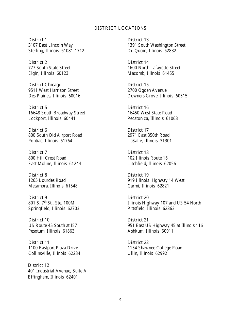 Form ISP1-189 Application for Illinois State Police Internship Application - Illinois, Page 9