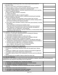 State Form 54168 Remediation Completion Report Completeness Checklist - Indiana, Page 2