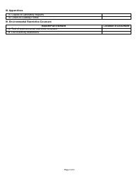 State Form 54168 Remediation Completion Report Completeness Checklist - Indiana, Page 3