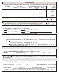State Form 46573 (CG-AB(R)) Application for Annual Bingo Renewal - Indiana, Page 2