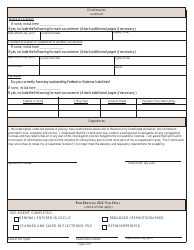 State Form 55732 Application for 3 Years Occupational License Reinvestigation / Renewal - Indiana, Page 2