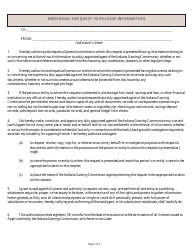 State Form 55732 Application for 3 Years Occupational License Reinvestigation / Renewal - Indiana, Page 3