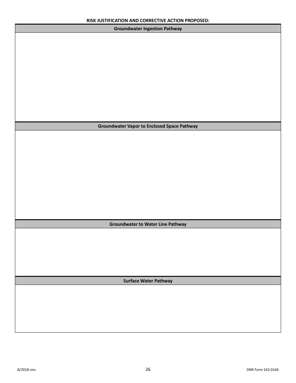DNR Form 542-0166 Tier 2 Report Checklist - Iowa, Page 10