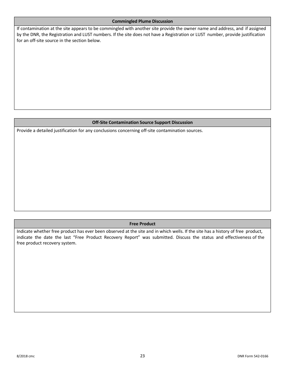 DNR Form 542-0166 Tier 2 Report Checklist - Iowa, Page 7