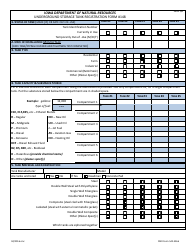 DNR Form 542-3266 (148) Ust Registration Form - Iowa, Page 2