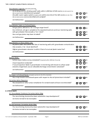 DNR Form 542-0612 Tier 2 Site Cleanup Report Completeness Checklist - Iowa, Page 9