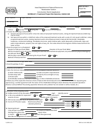 Document preview: DNR Form 542-3099 Schedule F Exhibit 11b - Treatment Project Site Selection - Iowa