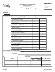 Document preview: DNR Form 545-3085 Schedule Q Construction Permit Application - Sludge Digestion & Holding - Iowa