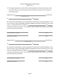 Form 3 Merger Agreement Terms and Conditions - Kansas, Page 3