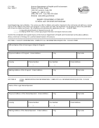 Form CCL.360 Inquiry Regarding Licensure School Age or Drop-In Program - Kansas