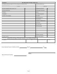 Form CE-2 Business Taxes Financial Statement - Kansas, Page 4