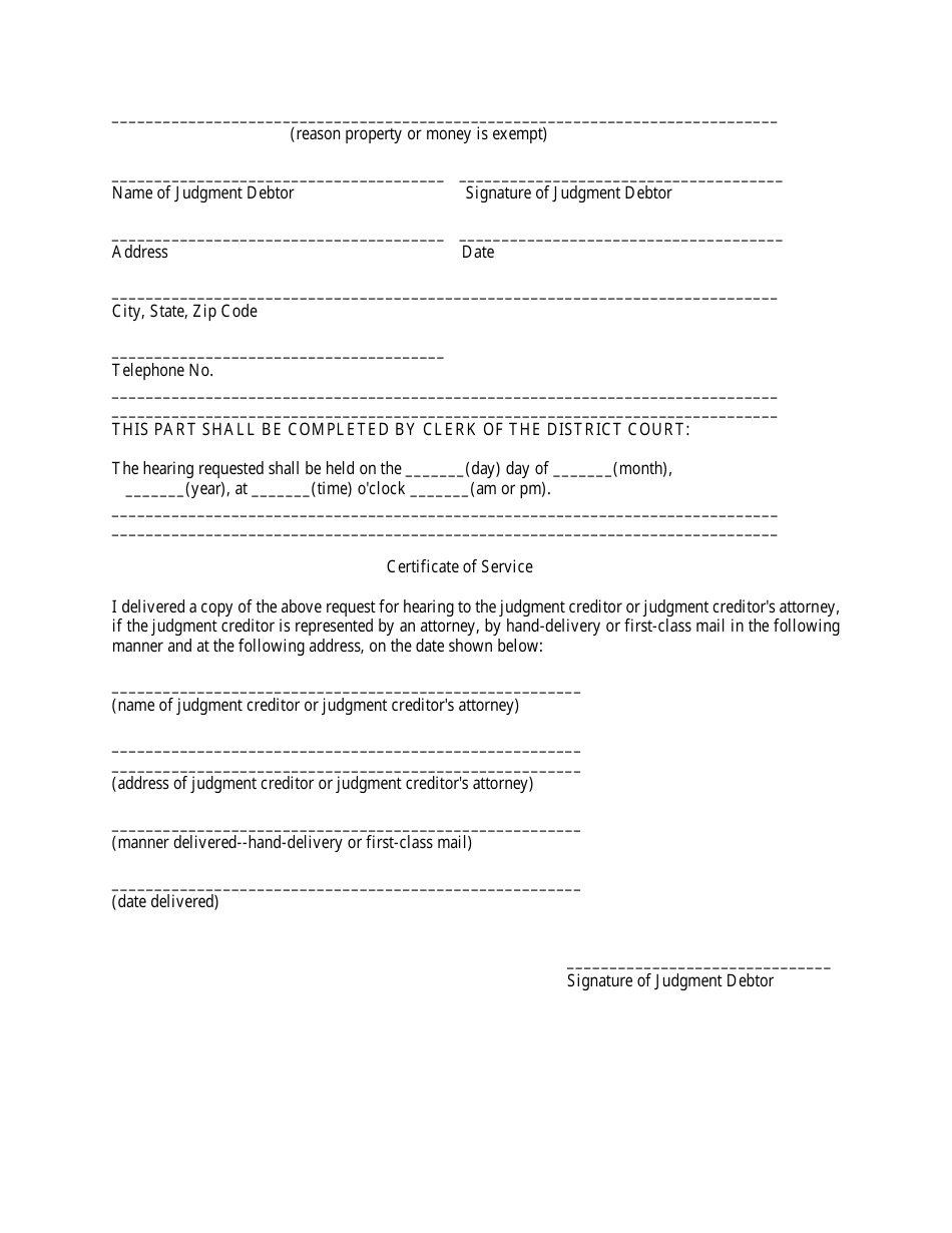 Notice to Judgment Debtor - Kansas, Page 3