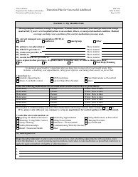 Form PPS3059 Transition Plan for Successful Adulthood - Kansas, Page 5