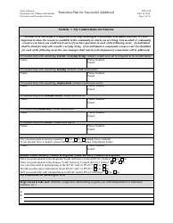 Form PPS3059 Transition Plan for Successful Adulthood - Kansas, Page 7