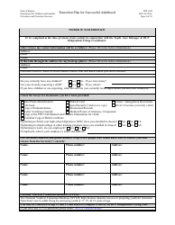 Form PPS3059 Transition Plan for Successful Adulthood - Kansas, Page 9