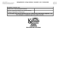 Form PPS7210 Independent Living Subsidy Payment Unit Notification - Kansas, Page 2