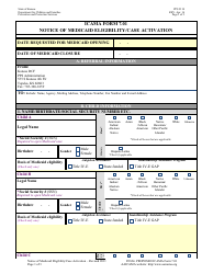 Form PPS9110 (ICAMA Form 7.01) Notice of Medicaid Eligibility/Case Activation - Kansas