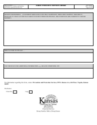Form PPS10100 Adult Protective Services Intake - Kansas, Page 2
