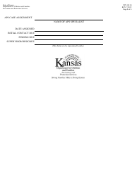 Form PPS10110 Adult Protective Services Screening Report - Kansas, Page 3