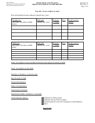 Document preview: Appendix 1C Child Abuse and Neglect Protective Service Alert Report Form - Kansas