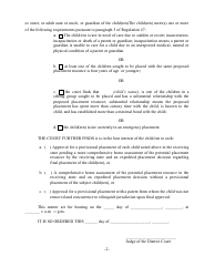 Appendix 9-G Order - Icpc Regulation 7 Expedited Placement - Kansas, Page 2