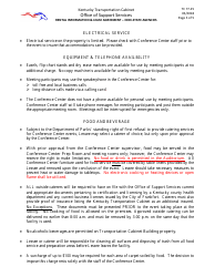 Form TC77-25 Rental Information and Lease Agreement - Non-state Agencies - Kentucky, Page 3