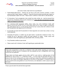 Form TC77-25 Rental Information and Lease Agreement - Non-state Agencies - Kentucky, Page 4