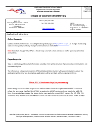 Document preview: Form TC95-573 Change of Company Information - Kentucky