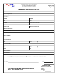 Form TC95-573 Change of Company Information - Kentucky, Page 2