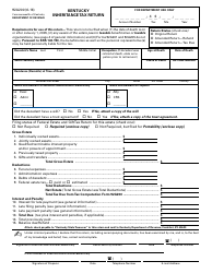 Form 92A200 Kentucky Inheritance Tax Return - Kentucky