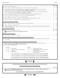 Form 10A100(P) Kentucky Tax Registration Application - Kentucky, Page 6