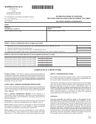 Document preview: Form 41A720-RC (K-1) Schedule RC (K-1) Distributive Share of Approved Recycling and/or Composting Equipment Tax Credit (For Use by General Partnerships) - Kentucky