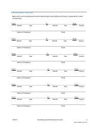 KLEC Form 1 Application for Instructor Certification - Kentucky, Page 3